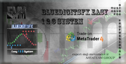 ربات معامله گر خودکار و استراتژی ساز BlueDigitsFx Easy 1 2 3 System متاتریدر 4 فارکس سایت mql5.com