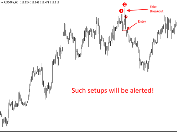 ربات معامله گر خودکار و استراتژی ساز Ultimate Double Top Bottom Reversal Scanner متاتریدر 4 فارکس سایت mql5.com