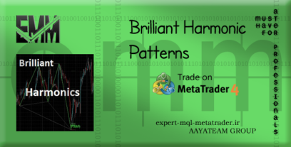 ربات معامله گر خودکار و استراتژی ساز Brilliant Harmonic Patterns متاتریدر 4 فارکس سایت mql5.com