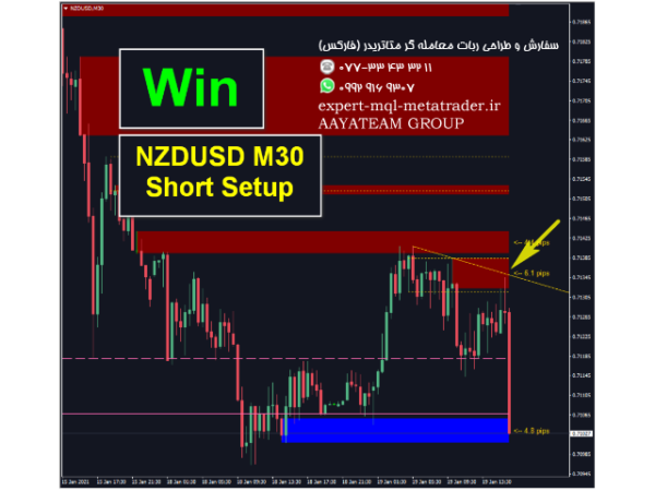 ربات معامله گر خودکار و استراتژی ساز MTF Supply Demand Zones متاتریدر 4 فارکس سایت mql5.com