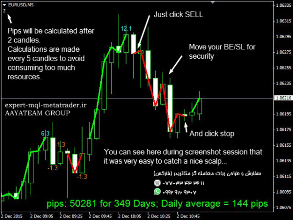 ربات معامله گر خودکار و استراتژی ساز PipsMinerFast متاتریدر 4 فارکس سایت mql5.com