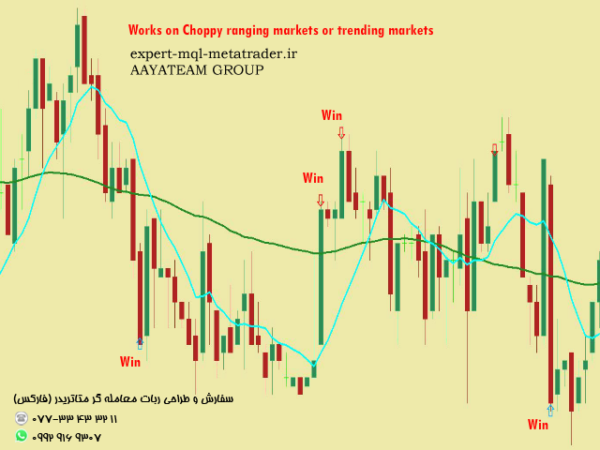 ربات معامله گر خودکار و استراتژی ساز The Raven Binary Options Indicator متاتریدر 4 فارکس سایت mql5.com