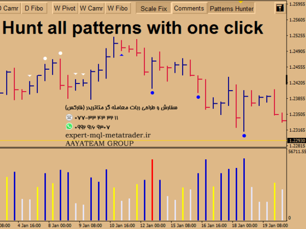 ربات معامله گر خودکار و استراتژی ساز VSA System Patterns Hunter متاتریدر 4 فارکس سایت mql5.com